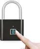 Умный замок Xiaomi Noc Loc Smart Fingerprint Padlock работающий по отпечатку пальца, черный