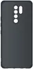 Чехол-накладка для Xiaomi Redmi Note 10 Pro черный, Microfiber Case, Borasco