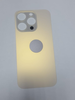 Задняя крышка для iPhone 14 Pro Золото (стекло, широкий вырез под камеру, логотип)