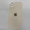 Задняя крышка для iPhone 12 Розовый (стекло, широкий вырез под камеру, логотип) Розовый