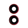 Стекло камеры для iPhone 11 (комплект 2 шт.) Красный