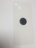 Задняя крышка для iPhone 13 Белый (стекло, широкий вырез под камеру, логотип)