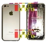 Корпус iPhone 5 в стиле iPhone 7 золотой