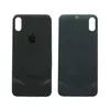 Задняя крышка iPhone XS Черная (стеклянная)