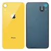 Задняя крышка iPhone XR Желтая (стеклянная)