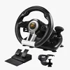 PXN V3II0 Гоночный руль 180 градусов, Складная педаль для ПК, PS3, PS4, Xbox, черный