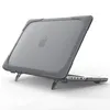 Защитный чехол для MacBook Pro 13" Touch Bar (A1706, A1708, A1989, A2159), G-Net Toughshell, серый