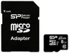 MicroSD  8GB  Silicon Class 10 Elite UHS-I + SD адаптер