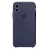 Чехол для iPhone XR, G-Net Silicon Case, темно-синий