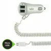 Автомобильное зарядное устройство и кабель micro USB, Belkin 2-Port Car Charger + cable, белое