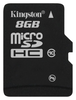 MicroSD  8GB  Kingston Class 10 UHS-I без адаптеров