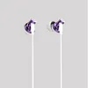 Наушники с микрофоном Remax RM-575 PRO In-Ear Earphone, фиолетовые