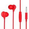 Вакуумные наушники с микрофоном, Hoco M13 Candy Sound Universal Earphones, красные