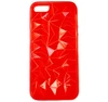 Накладка на заднюю часть Crystal для iPhone 5/5S (Силикон) Красный