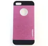 Чехол iPhone 5/5S (Motomo INO METAL CASE) UNO Розовый