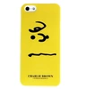 Дизайнерский чехол-накладка CHARLIE BROWN для iPhone 5/5S Желтый