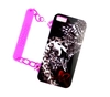 Дизайнерские накладки iPhone 5/5S (Just Cavalli) Clutch (Розовый) Вид 3