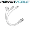 USB кабель 4 в 1 на micro USB/ mini USB и iPad/ iPhone/ iPod