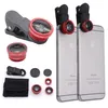 Универсальные линзы Clip Lens (для смартфонов, планшетов) Красный
