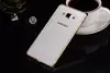 Бампер алюминиевый с золотой гранью IceFox для Samsung Galaxy A7 (SM-A700F) Серый