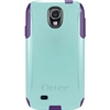 Противоударный чехол для Samsung Galaxy S4, OtterBox COMMUTER Series case, ментоловый и фиолетовый