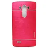 Алюминиевый чехол - накладка Motomo для LG G3, красный