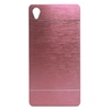 Алюминиевый чехол - накладка Motomo для Sony Xperia Z3, светло - розовый