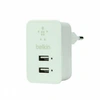 Зарядное устройство для смартфона и планшета Belkin Home Charger 2 USB 2.1A, белый