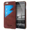 Чехол-накладка кожаная для iPhone 6 6S Pierre Cardin PCS-P19, коричневый
