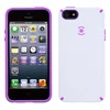 Противоударный чехол для iPhone 6 6S, Speck CandyShell, белый с фиолетовым