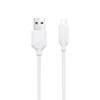 Кабель Micro USB Hoco X6 Khaki Charging Cable Micro, белый
