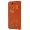 Умный чехол-книжка для HTC Desire 828 с активной крышкой, Dot View Flip Case, оранжевый