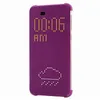 Умный чехол-книжка для HTC Desire 828 с активной крышкой, Dot View Flip Case, фиолетовый