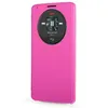 Умный чехол-книжка для LG G3 D855 с чипом NFC, Quick Circle Case, розовый