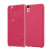 Умный чехол-книжка для HTC Desire 826 с активной крышкой, Dot View Flip Case, розовый