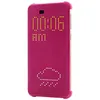 Умный чехол-книжка для HTC One X9 с активной крышкой, Dot View Flip Case, розовый