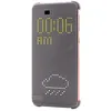 Умный чехол-книжка для HTC One A9 с активной крышкой, Dot View Flip Case, серый