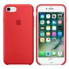 Силиконовый чехол для iPhone 7, Silicone Case, красный