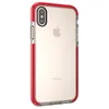 Противоударный чехол для iPhone X, G-Net Impact Clear Case, красный