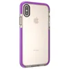 Противоударный чехол для iPhone X, G-Net Impact Clear Case, фиолетовый