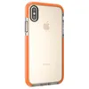 Противоударный чехол для iPhone X, G-Net Impact Clear Case, оранжевый