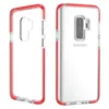 Противоударный чехол для Samsung Galaxy S9 Plus, G-Net Impact Clear Case, красный