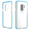 Противоударный чехол для Samsung Galaxy S9 Plus, G-Net Impact Clear Case, голубой