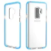 Противоударный чехол для Samsung Galaxy S9, G-Net Impact Clear Case, голубой