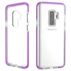 Противоударный чехол для Samsung Galaxy S9, G-Net Impact Clear Case, фиолетовый