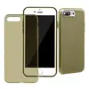 Защитный чехол для iPhone 7 Plus, 8 Plus Baseus Super Slim Clear TPU Case, оливковый