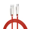 Кабель Micro USB с автоматической блокировкой заряда, Hoco U35 Smart Power Off Cable, красный