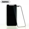 Защитное стекло и кабель для iPhone X, Remax GL-036 Zeus Series 3D Matte Tempered Glass, черный