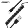 Витой кабель для iPhone iPad iPod, Remax Radiance Pro Lightning Data Cable RC-117i, черный