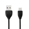 Кабель для iPhone iPad iPod, Remax Lesu Data Cable Lightning RC-050i, черный